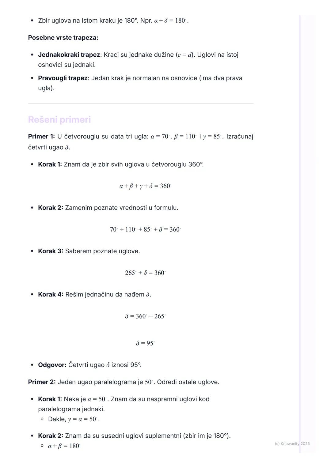 # Četvorougao

Uvod u četvorouglove

Četvorougao je geometrijska figura u ravni koja ima četiri stranice i četiri
temena (ugla). To je zatvo