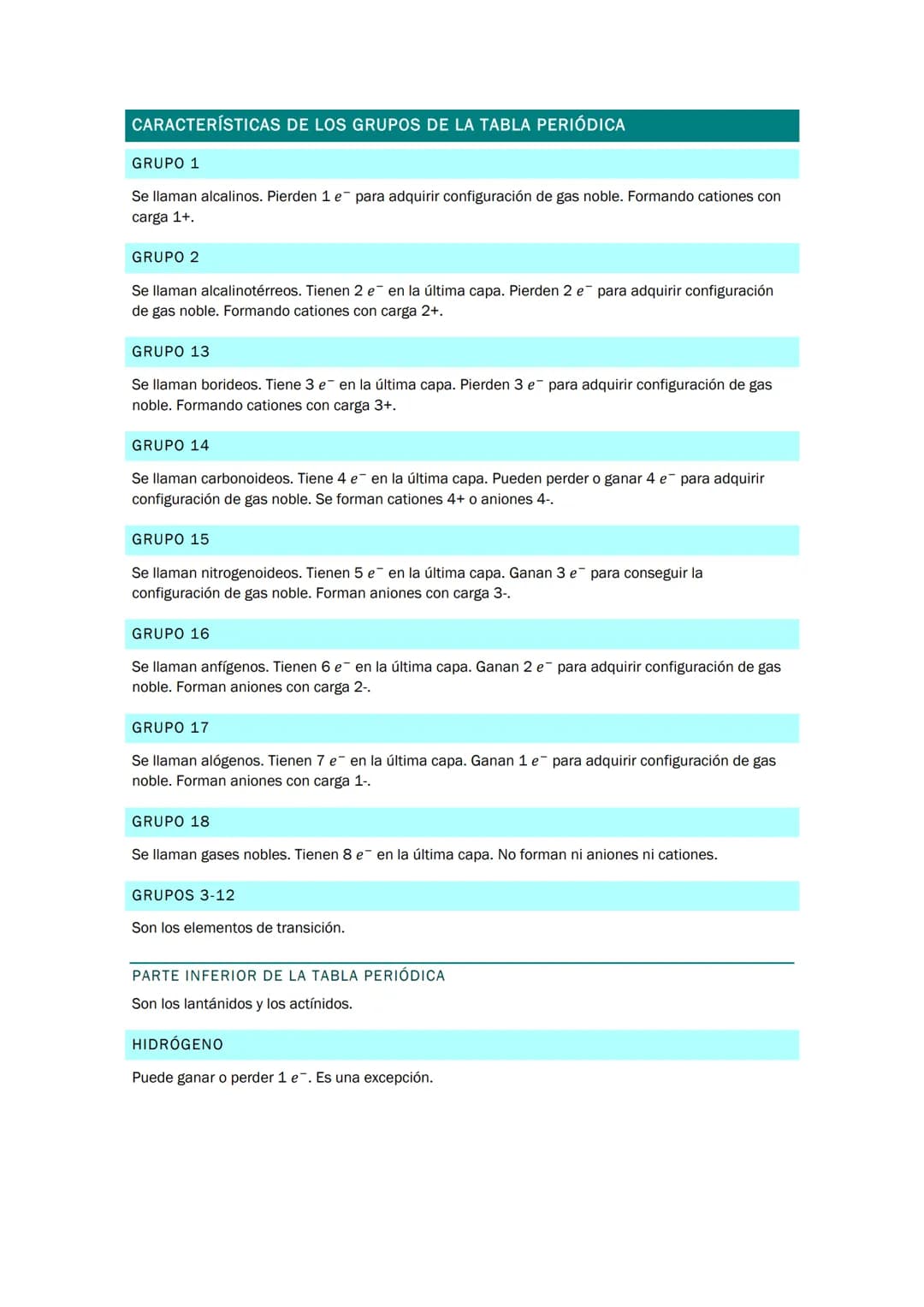 HISTORIA DE LOS ELEMENTOS Y DE LA TABLA PERIÓDICA
1700 12 elementos
1830 55 elementos
Hoy 119 elementos
Ha sido un reto clasificar los eleme