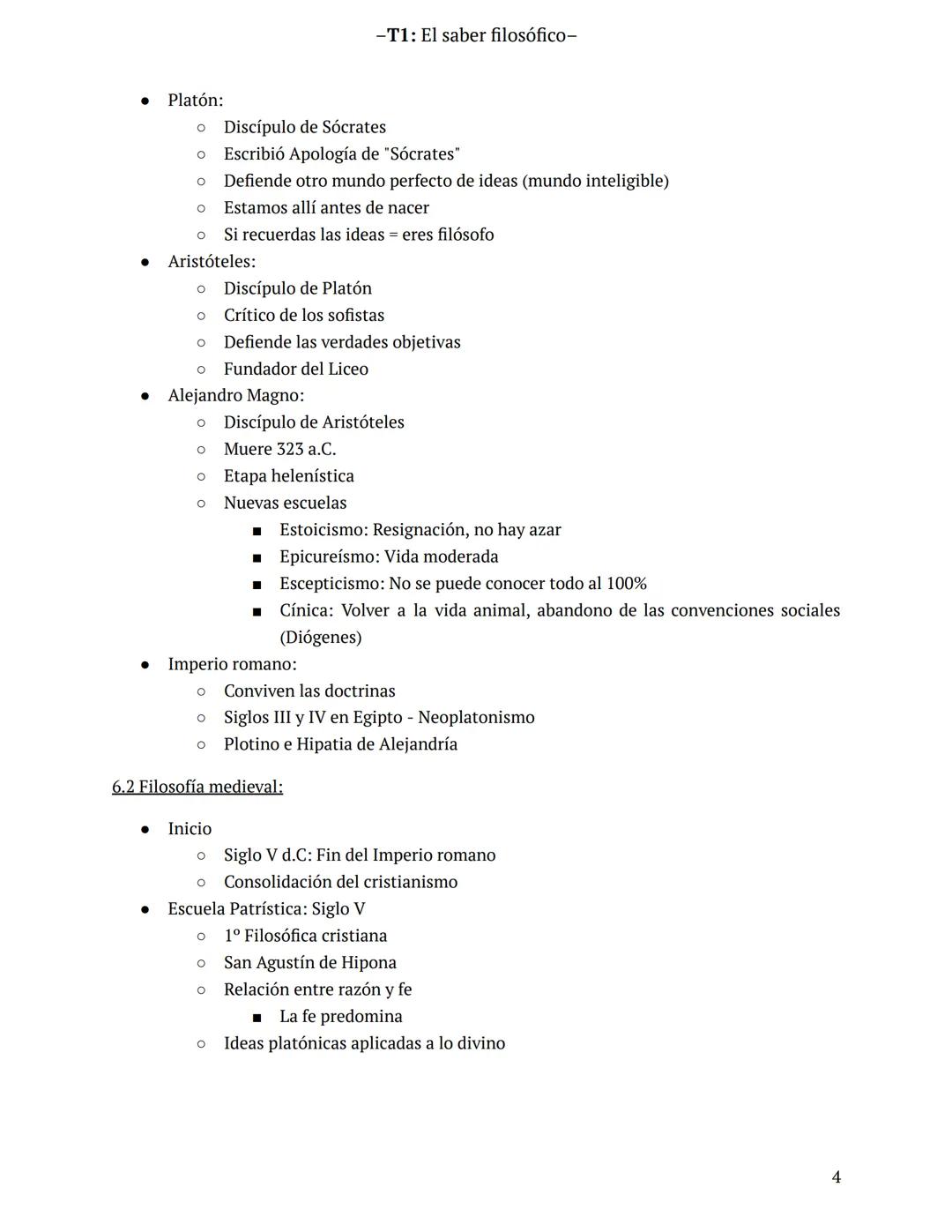 FILOSOFÍA
TEMA 1:
EL SABER FILOSÓFICO
1. Aproximación al concepto de filosofía
Puede considerarse una actividad natural del ser humano. Cons