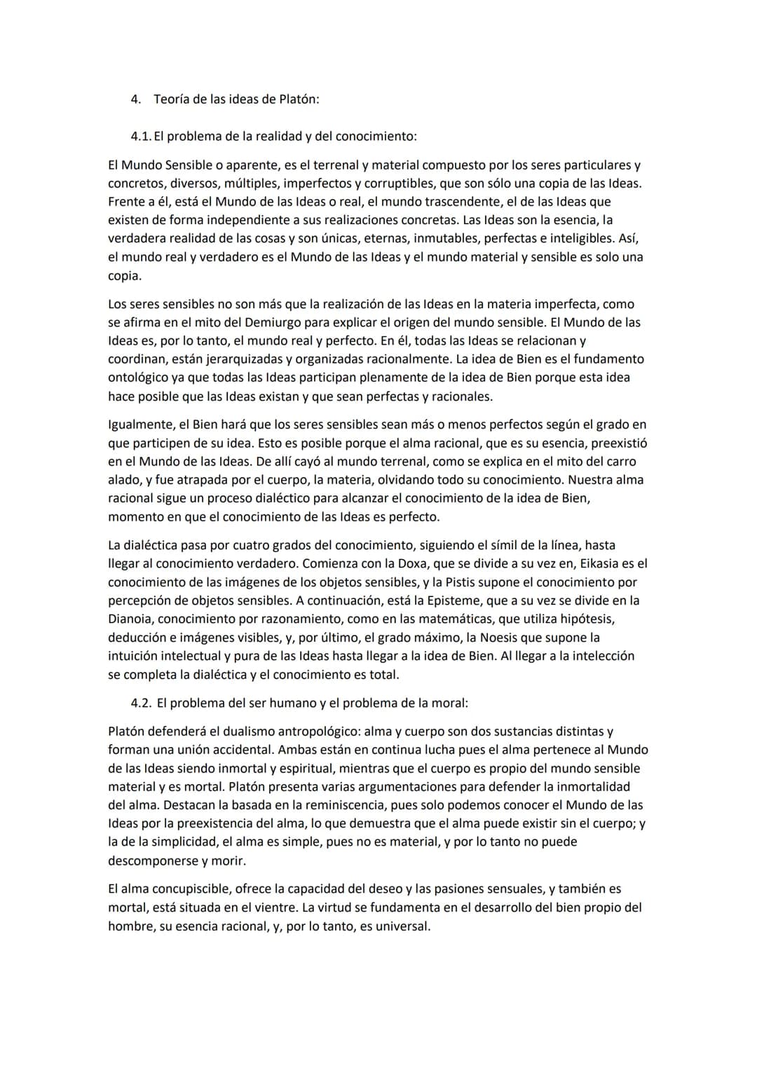
<p>La historia de la filosofía se divide en cinco etapas: filosofía antigua, filosofía medieval, filosofía moderna, filosofía contemporánea