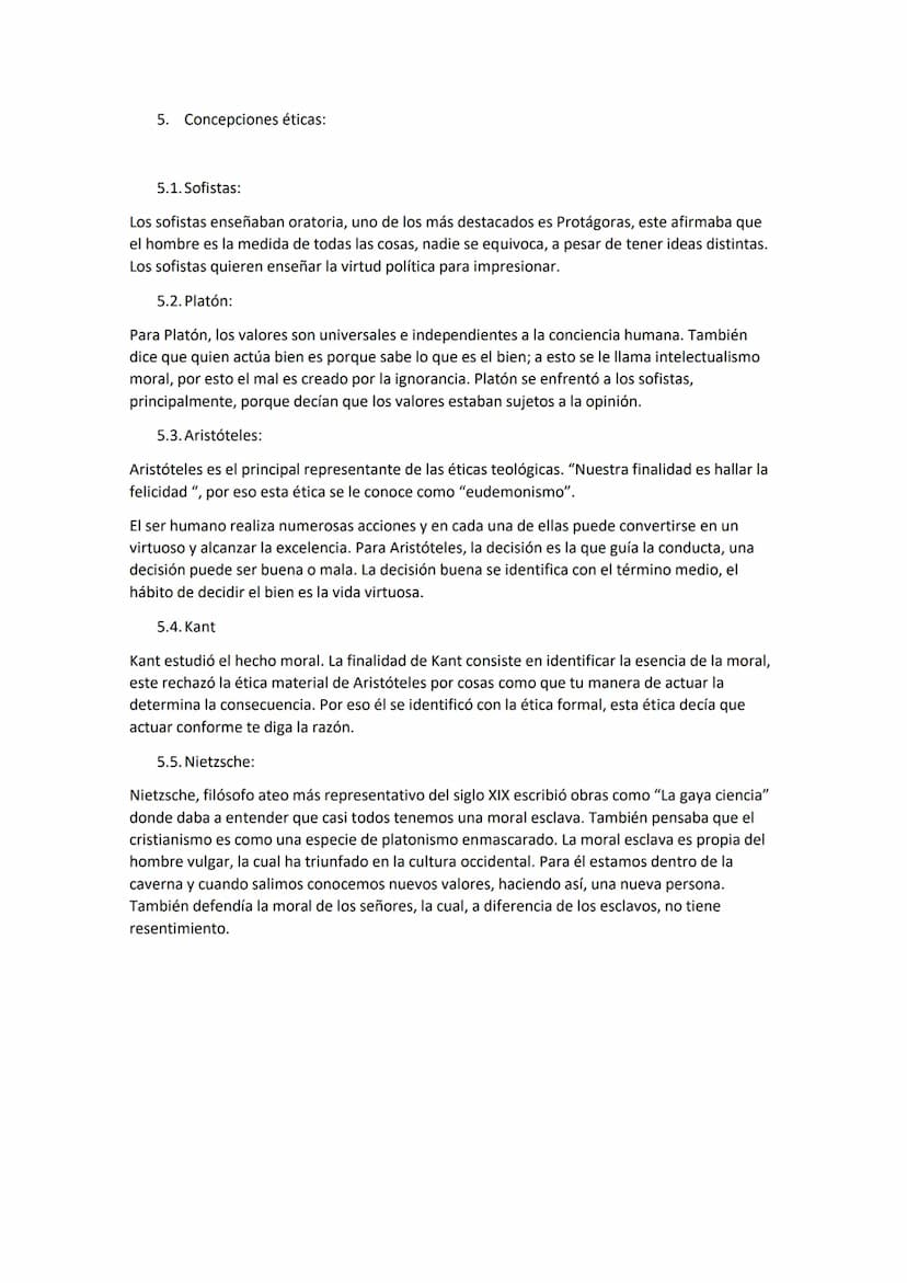 
<p>La historia de la filosofía se divide en cinco etapas: filosofía antigua, filosofía medieval, filosofía moderna, filosofía contemporánea