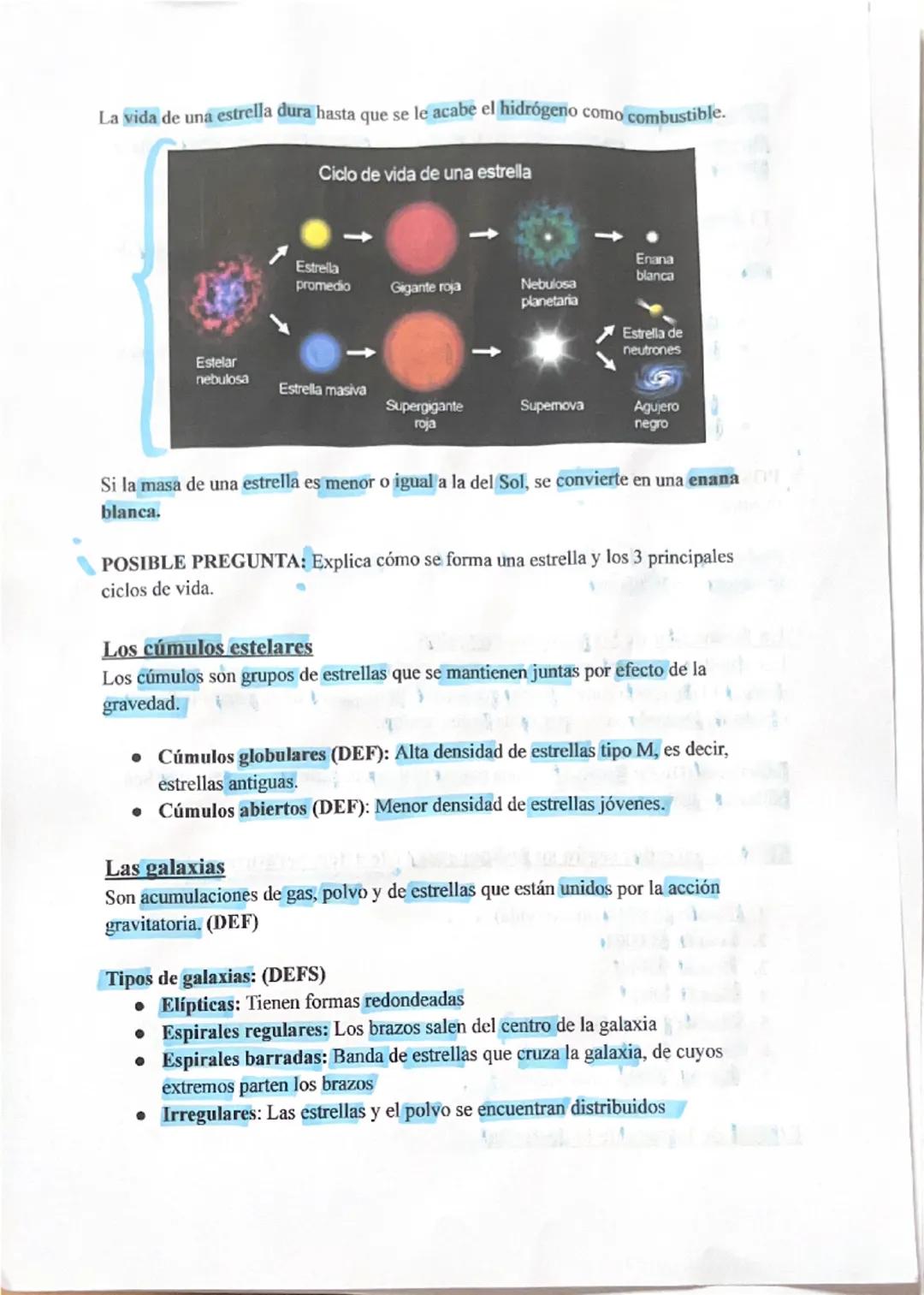 # El universo

Universo: Es una enorme extensión de espacio que contiene toda la materia y toda la
energía que existe, siendo su tamaño exac