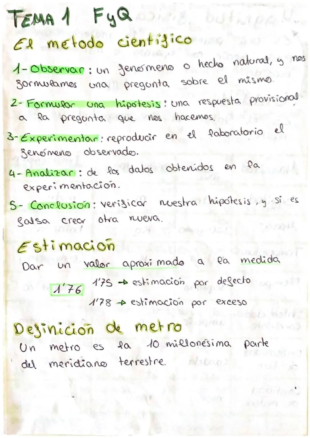 TEMA 1 FyQizig, butines..
El método cientifico
nos
1-Observar: un fenomeno o hecko natural, y
formulamos una pregunta sobre el mismo.
2- For