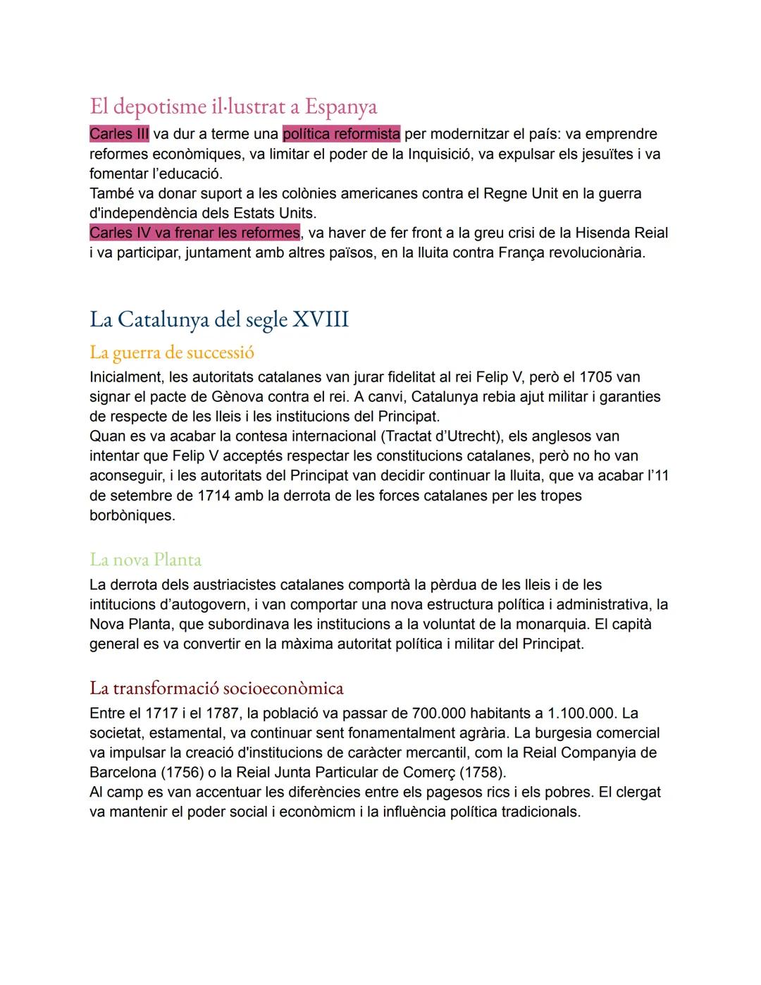 La caiguda de l'antic règim i les revolucions lliberals
La societat i l'economia en l'Antic Règim
La societat
La societat estava organitzada