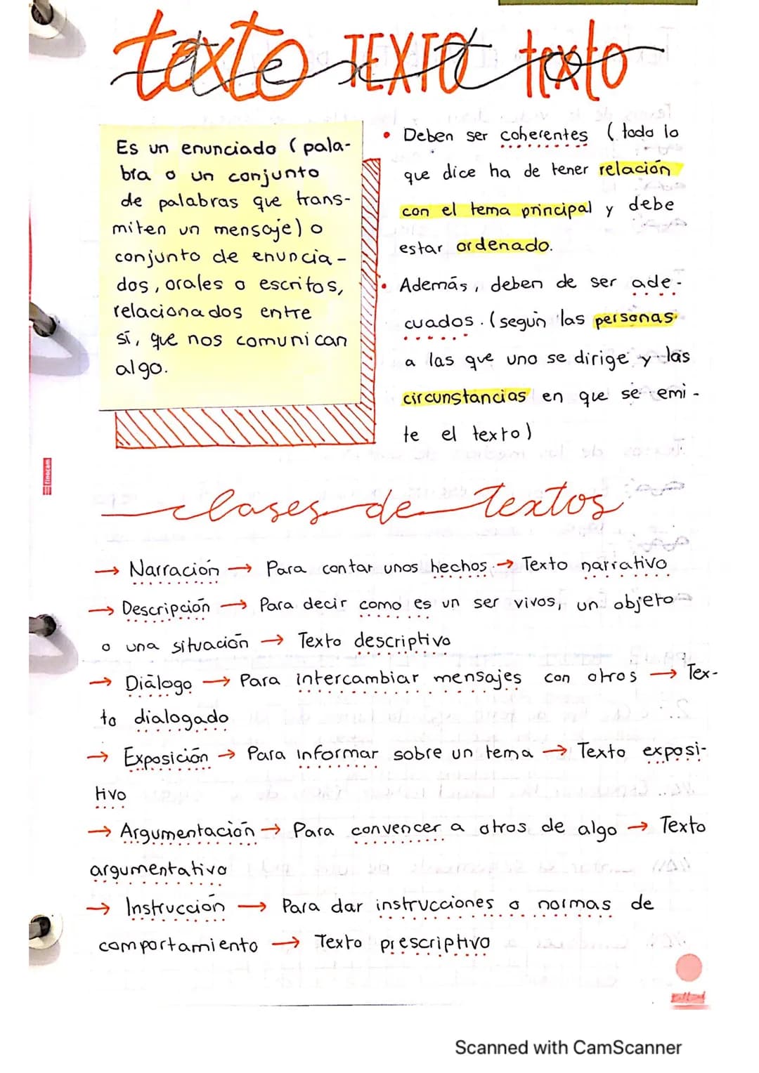 finocam
texto TEXTO texto
• Deben ser coherentes (todo lo
que dice ha de tener relación
debe
con el tema principal y
estar ordenado.
O
bra o