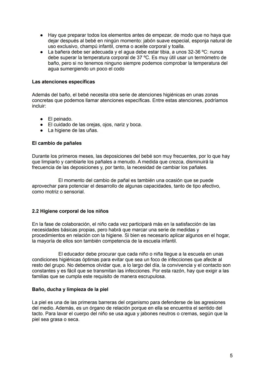 AUTONOMÍA PERSONAL Y SALUD INFANTIL
UT 04
NECESIDADES BÁSICAS: LA HIGIENE
1. La higiene para la salud
1.1 La higiene personal
1.2 La higiene