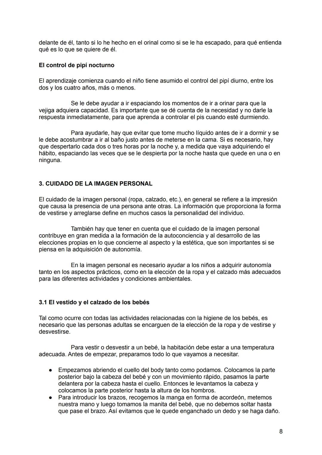 AUTONOMÍA PERSONAL Y SALUD INFANTIL
UT 04
NECESIDADES BÁSICAS: LA HIGIENE
1. La higiene para la salud
1.1 La higiene personal
1.2 La higiene