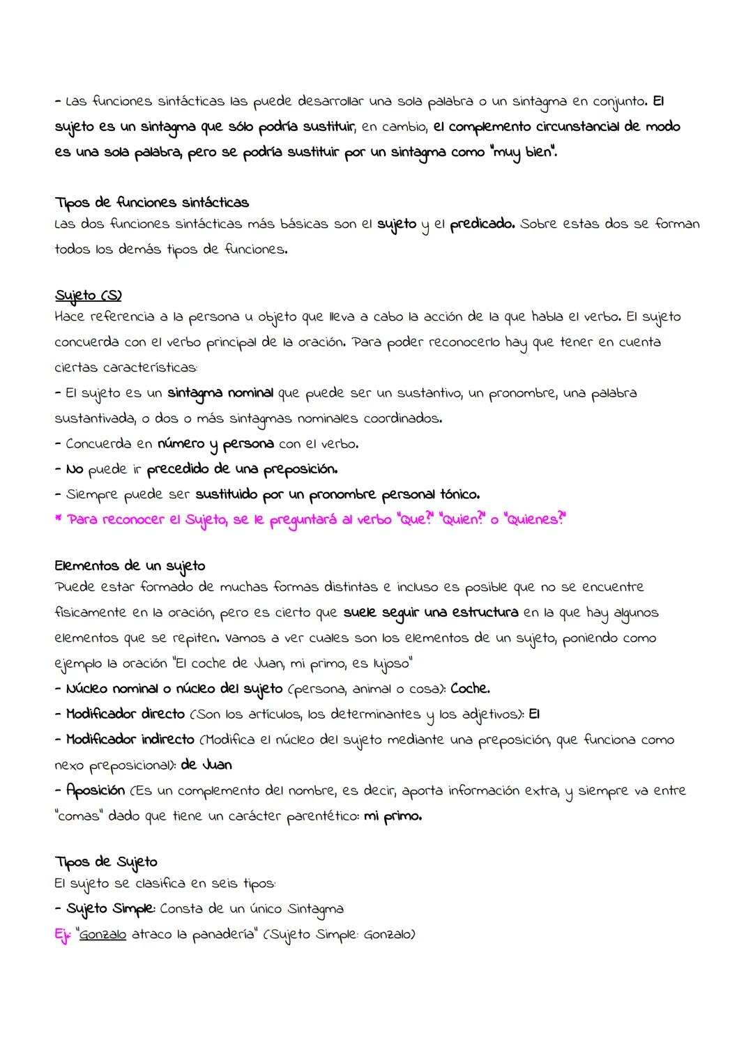 Lengua
Tema 2
Oraciones simples:
Funciones, clases y modalidades.
-
- Oraciones compuestas.
Coordinación, subordinación y
yuxtaposición.
Cla