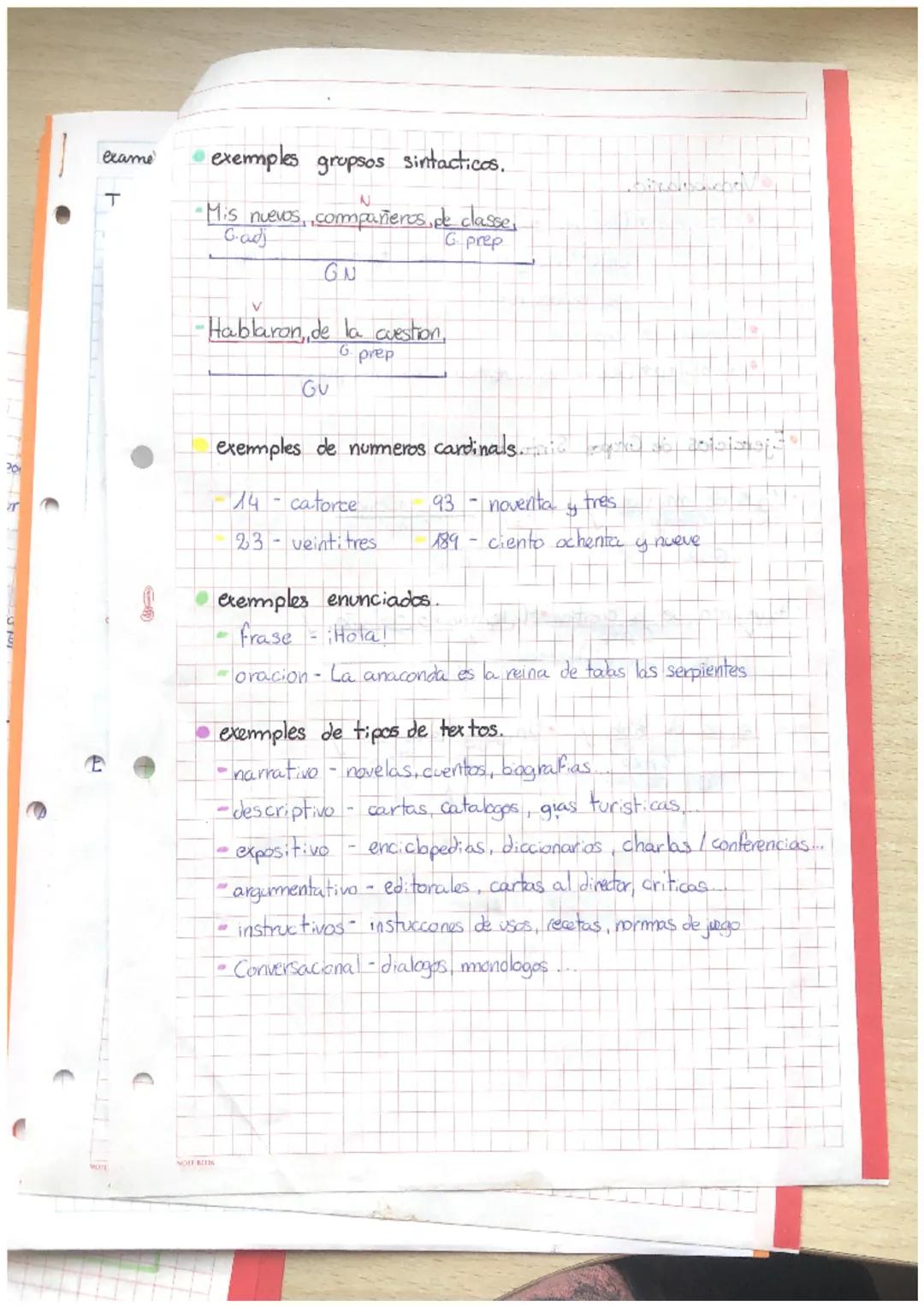 99
al
C
exi
examen Castellano TA
El Texto
Un texto es Gualquiera manifestación comunicativa
estucturada en la que se expresa una intencion d