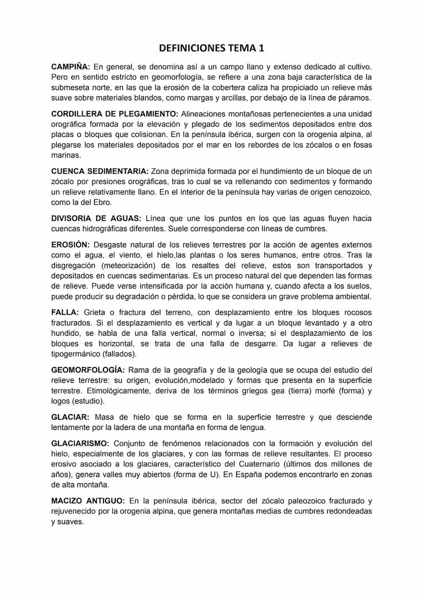 DEFINICIONES TEMA 0
PARALELOS: Circunferencia imaginaria paralela al Ecuador cuyo perímetro se reduce
hacia los polos. Son la referencia par