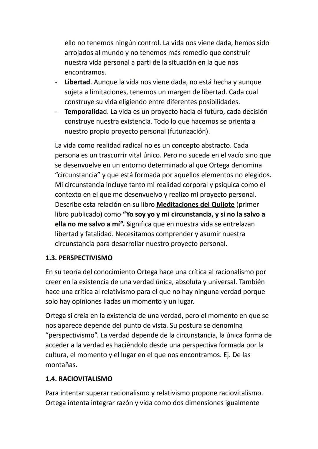 LA FILOSOFÍA ESPAÑOLA. ORTEGA Y GASSET
CONTEXTO HISTÓRICO SOCIAL Y CULTURAL
Entre los acontecimientos que Ortega vivió están: la primera gue