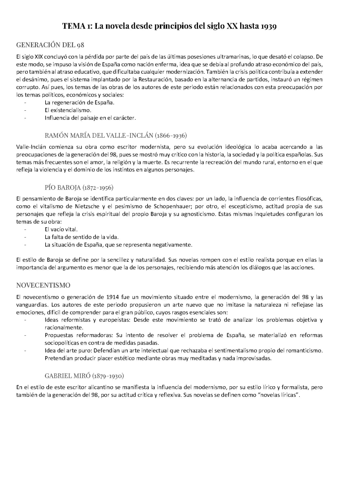 TEMAS LITERATURA