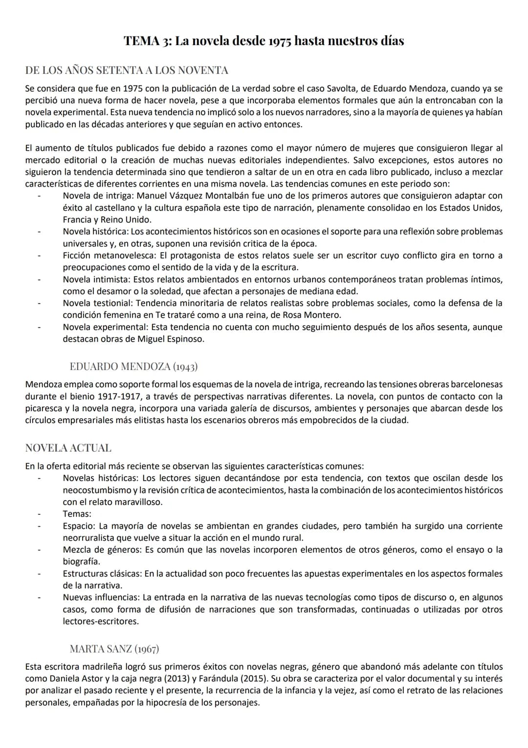 TEMA 1: La novela desde principios del siglo XX hasta 1939
GENERACIÓN DEL 98
El siglo XIX concluyó con la pérdida por parte del país de las 