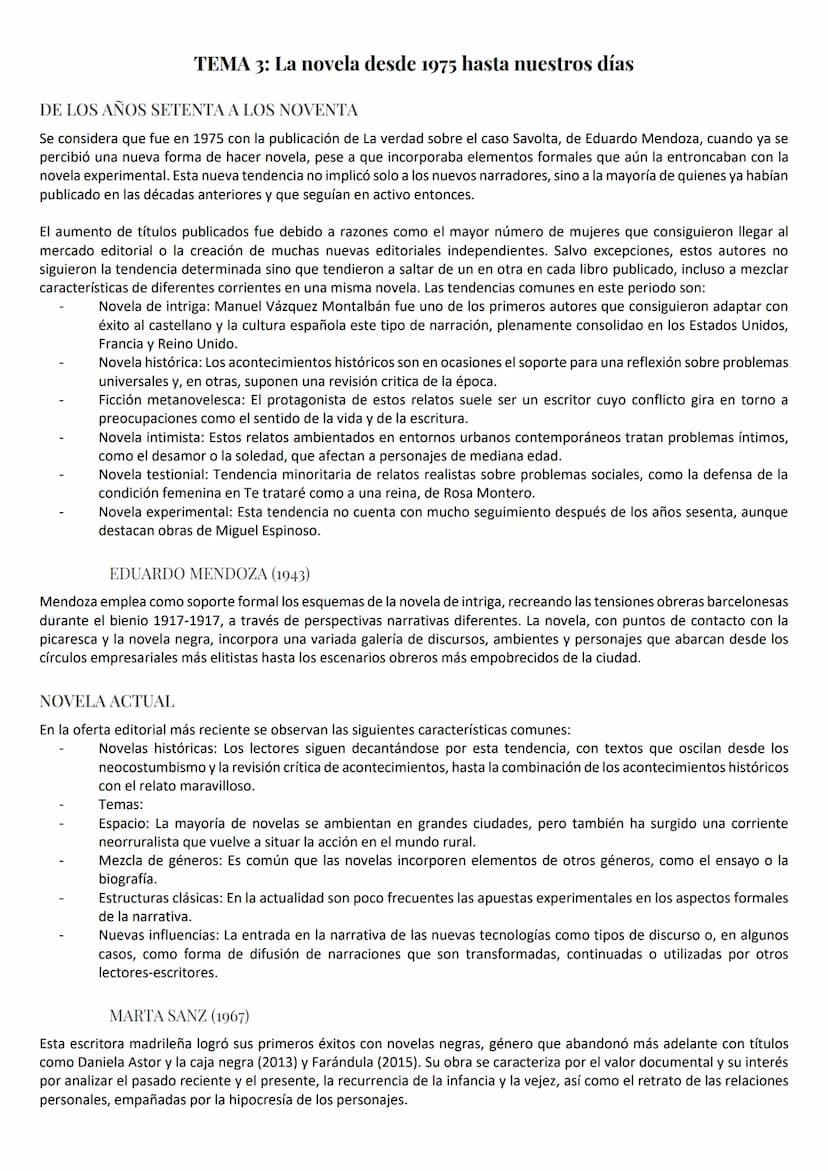 TEMA 1: La novela desde principios del siglo XX hasta 1939
GENERACIÓN DEL 98
El siglo XIX concluyó con la pérdida por parte del país de las 