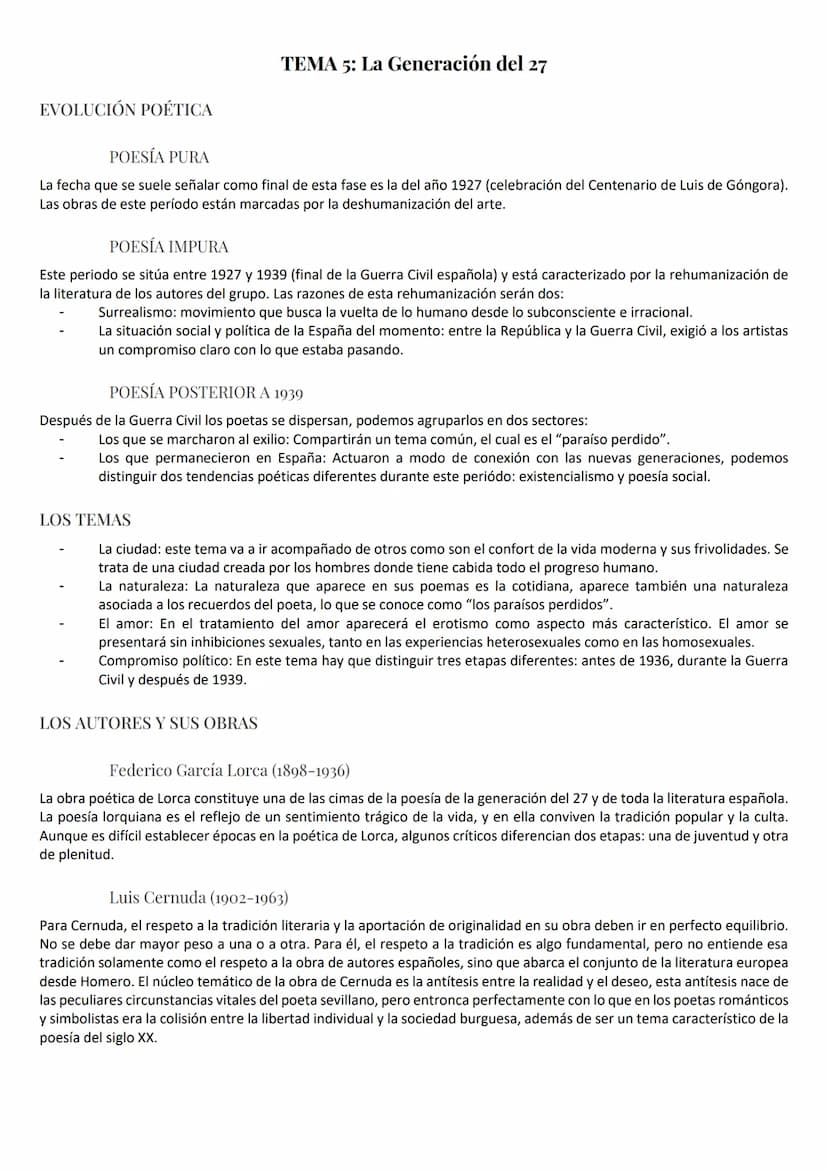 TEMA 1: La novela desde principios del siglo XX hasta 1939
GENERACIÓN DEL 98
El siglo XIX concluyó con la pérdida por parte del país de las 
