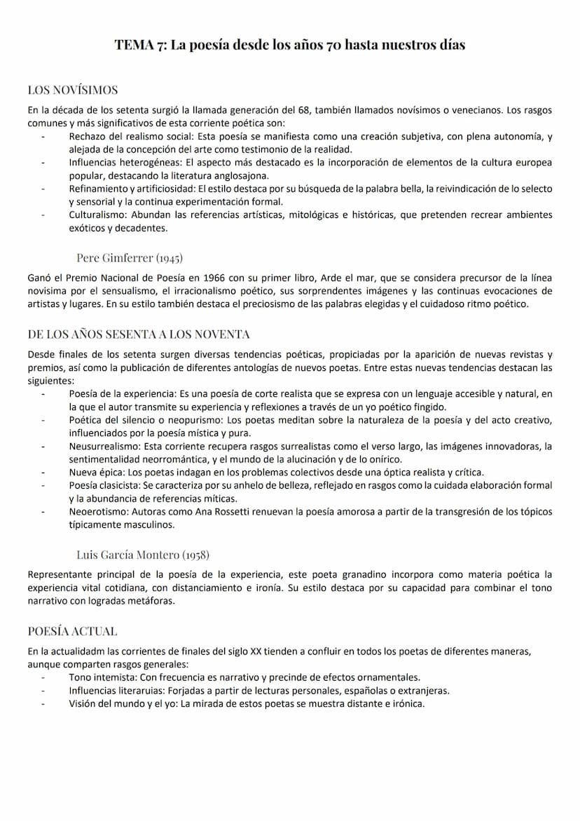 TEMA 1: La novela desde principios del siglo XX hasta 1939
GENERACIÓN DEL 98
El siglo XIX concluyó con la pérdida por parte del país de las 
