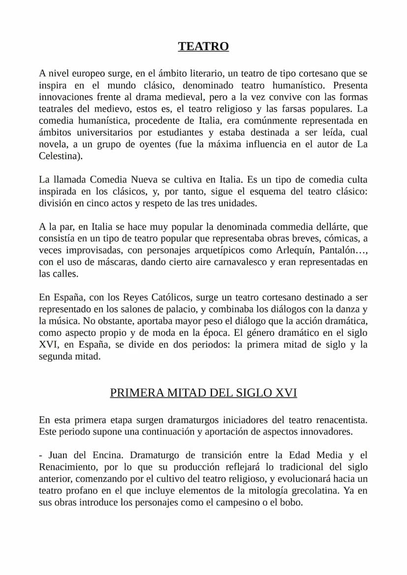 APUNTES LITERATURA
LITERATURA DEL RENACIMIENTO
EL RENACIMIENTO
La nueva mentalidad trae consigo importantes transformaciones en todos los
ni
