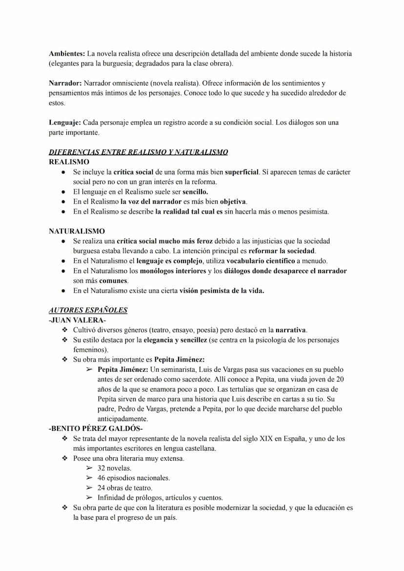 APUNTES LITERATURA: REALISMO Y NATURALISMO
CARACTERÍSTICAS DE LA LITERATURA EN LA SEGUNDA MITAD DEL SIGLO XIX
El Realismo y el Naturalismo s