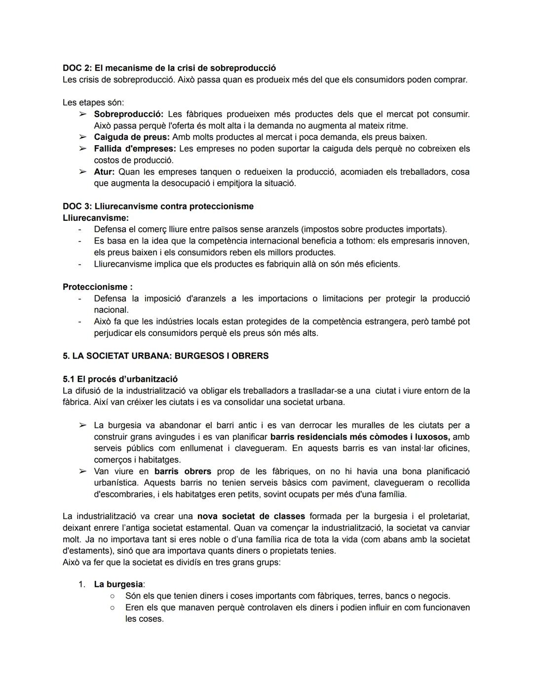 TEMA 2 - LA NOVA ERA INDUSTRIAL
1. FACTORS IMPULSORS DE LA INDUSTRIALITZACIÓ
1.1 La revolució agrícola
Es va produir una sèrie de transforma