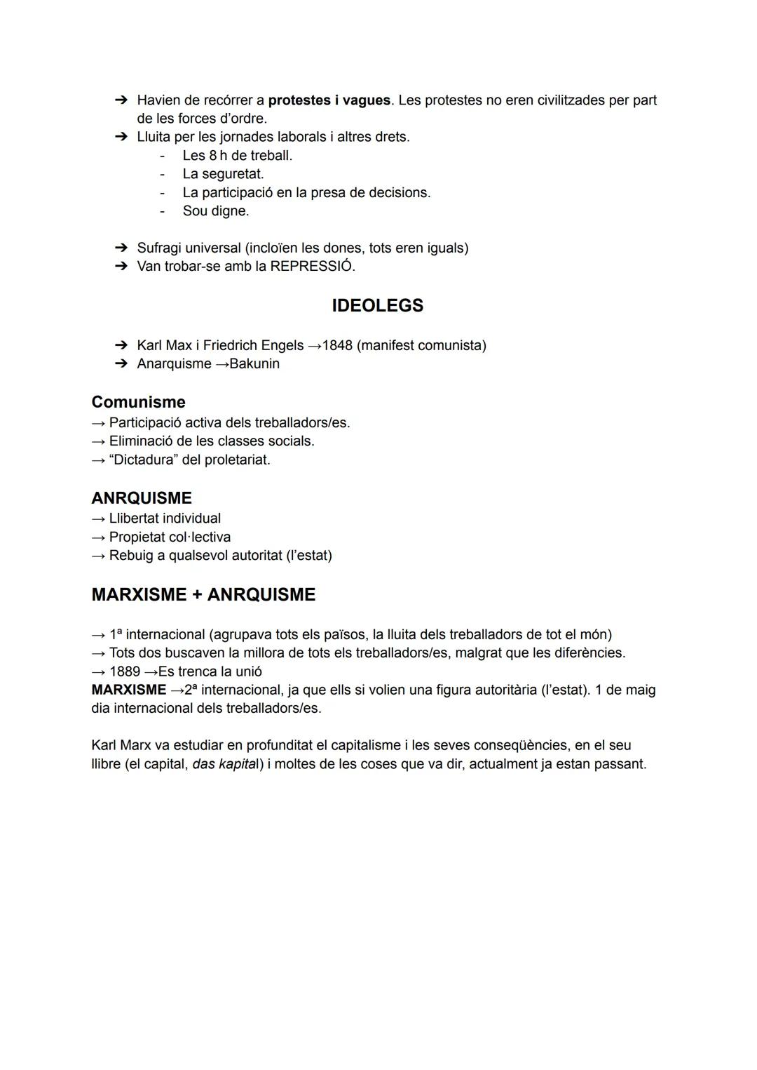 Antecedents
Revolució industrial
(Gran Bretanya, 1780-1840)
→ Revolució agrària →canvis en les tècniques agràries.
→ Acumulació de capital: 