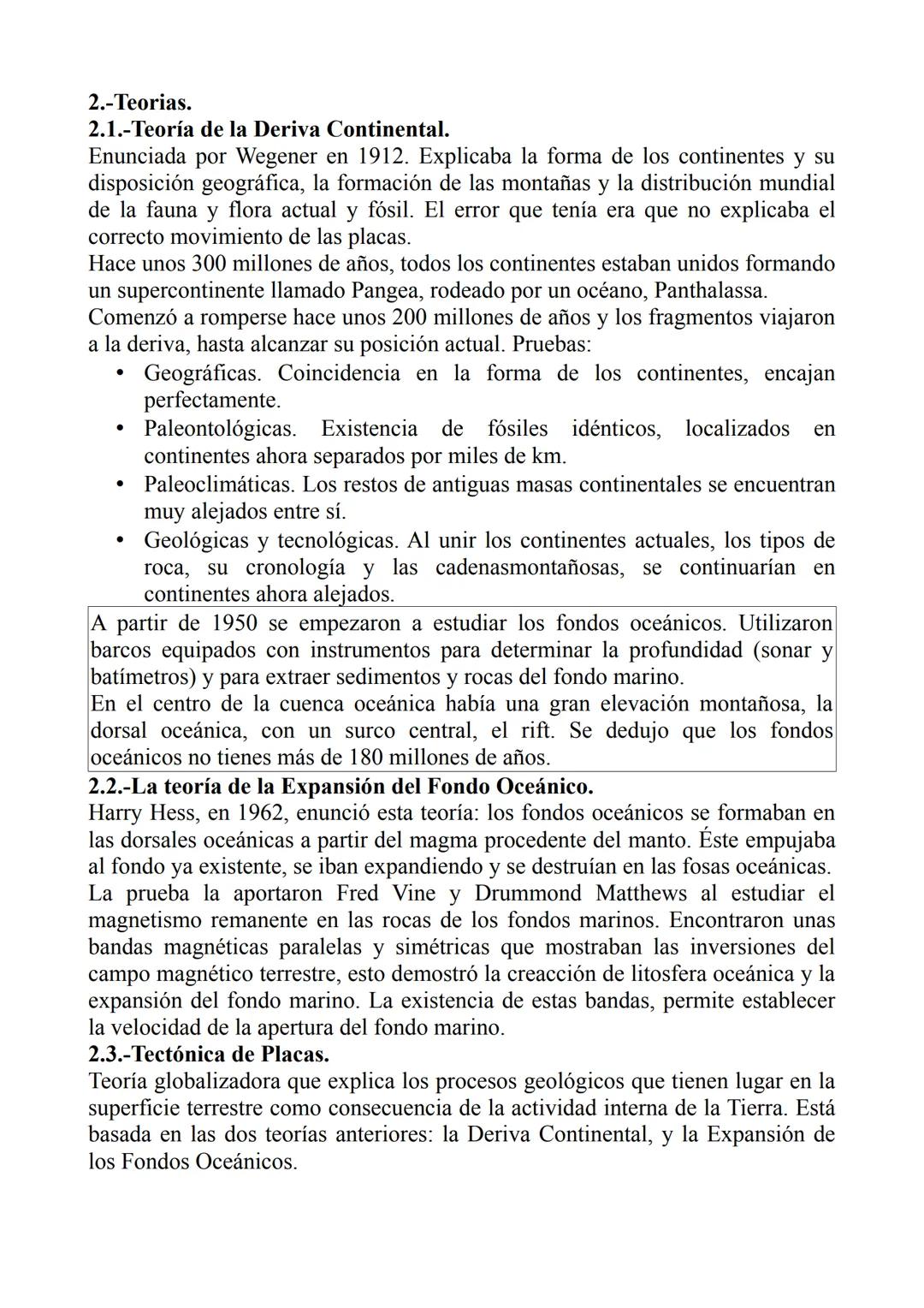 Biología: TECTÓNICA DE PLACAS
1.-Estructura y composición de La Tierra.
La Tierra tiene un radio de 6373km, constituida por tres capas con d