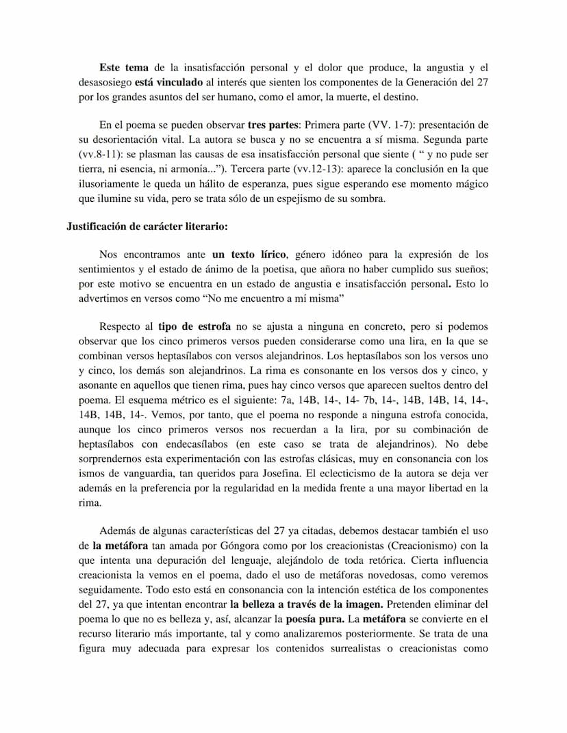 Josefina de la Torre Millares (Gran Canaria 1907- Madrid 2002)
El poema " Me busco y no me encuentro", objeto de este comentario, pertenece 