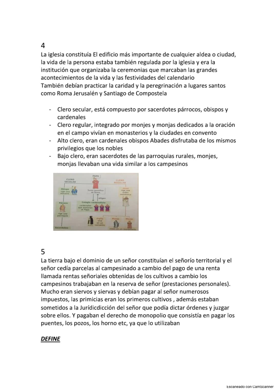 1
A partir de los siglos X y XI se formó en Europa occidental un sistema
político, económico y social llamado el feudalismo
El vasallaje era