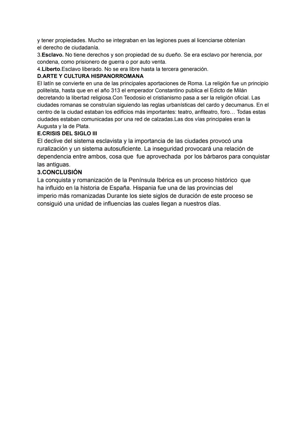 # ROMANIZACIÓN

INTRODUCCIÓN
El proceso de conquista tuvo lugar en las Guerras Púnicas entre cartagineses y romanos;
fue lento y desigual, p