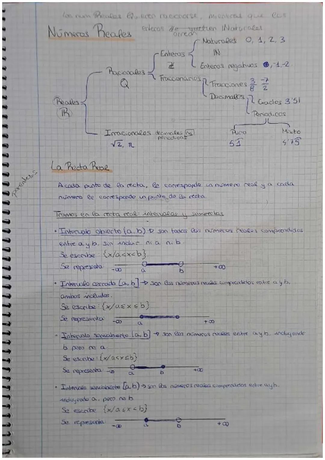 Rectas, raíces, radicales y logaritmos 