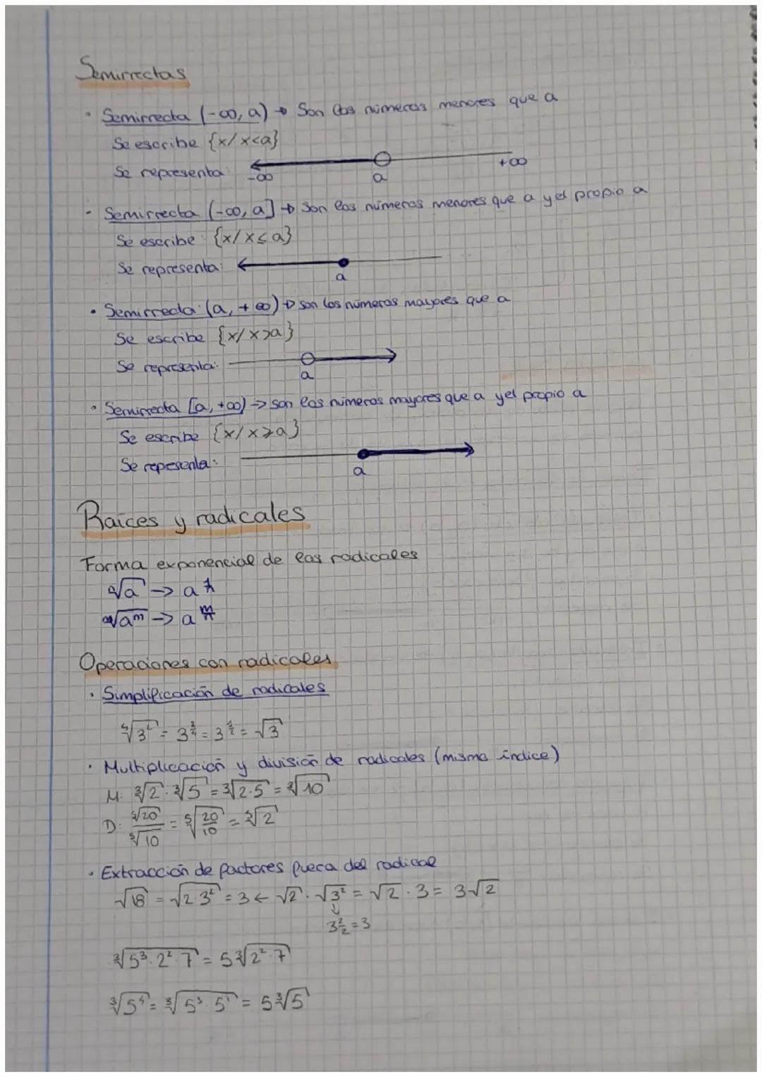 parentesis
los num Brales Quiered racchorse, mientral que los
Numeros Reales exteros #e juction Naturales
Reales:
R
●
Racionales:
Q
O
Irraci