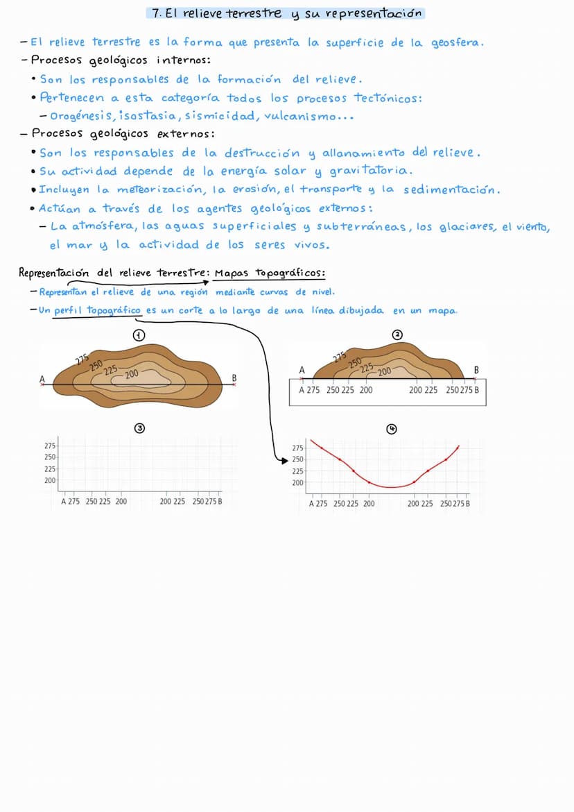 Litosfera:
- Rígida y fría.
- Espesor irregular.
- Corteza + Manto litosférico
- Litosfera oceánica:
• Más densa.
• Está bajo los océanos.
-