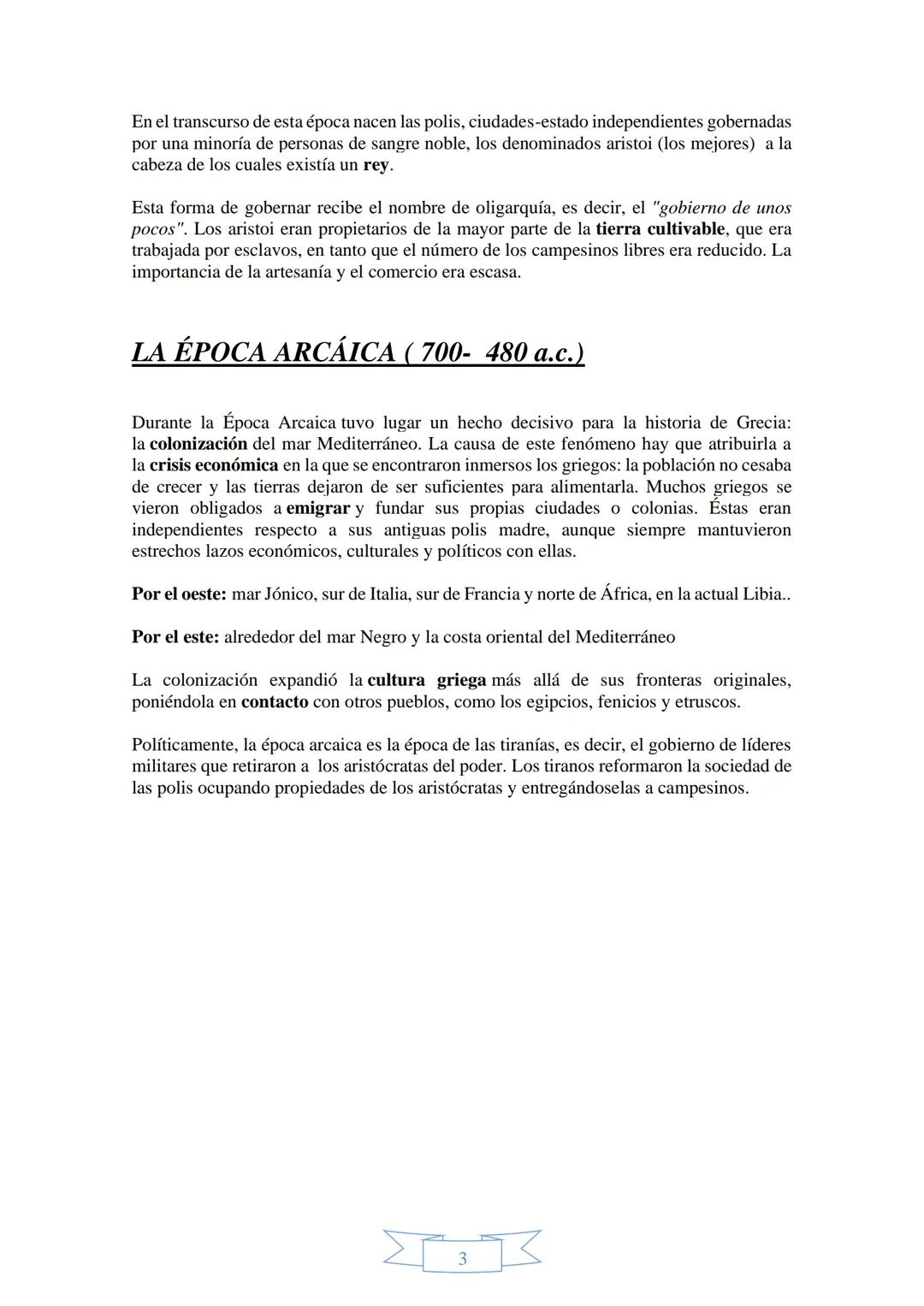 Departamento de Humanidades y CC.SS.
CULTURA CLÁSICA
"EVOLUCIÓN HISTÓRICA DE LA GRECIA CLÁSICA"
La cultura minóica o cretense (1800-1200 a.c
