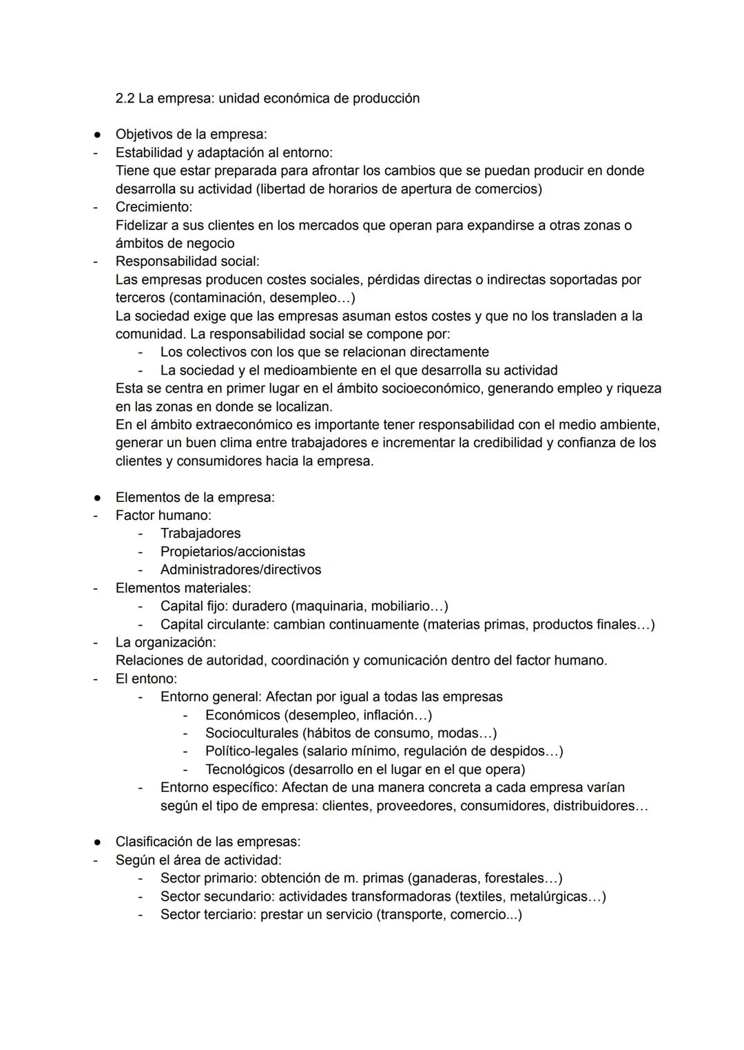 TEMA 3: FACTORES PRODUCTIVOS, AGENTES ECONÓMICOS Y SECTORES
1. LOS FACTORES PRODUCTIVOS
Son los recursos que se utilizan en la producción de