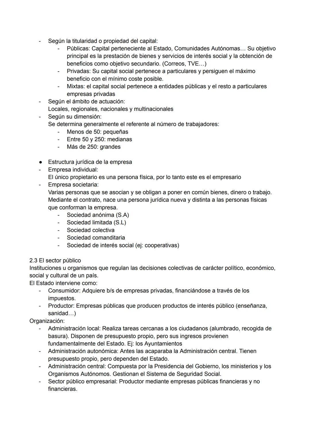 TEMA 3: FACTORES PRODUCTIVOS, AGENTES ECONÓMICOS Y SECTORES
1. LOS FACTORES PRODUCTIVOS
Son los recursos que se utilizan en la producción de