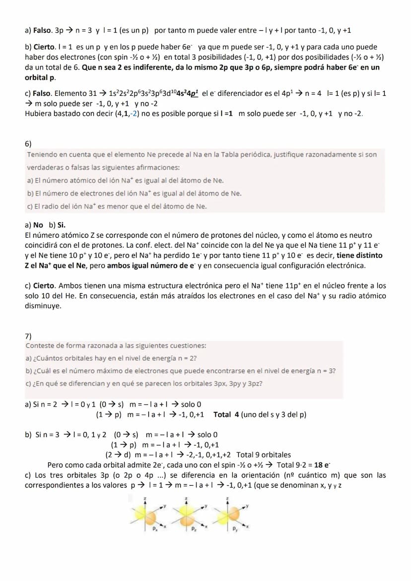 EJERCICIOS DE ÁTOMO Y TABLA PERIÓDICA
SOLUCIONES AL FINAL
LOS EJERCICIOS EN RECUADRO DE COLOR SON DE LA EBAU DE ANDALUCÍA
1)
Sean los átomos