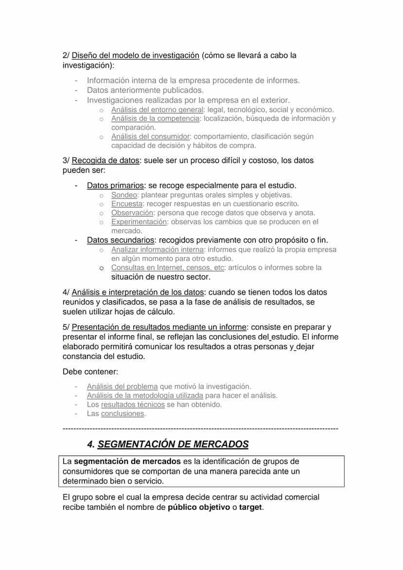 1. LA DEPARTAMENTO COMERCIAL
La función comercial incluye las actividades para hacer llegar al consumidor
los bienes y servicios producidos 