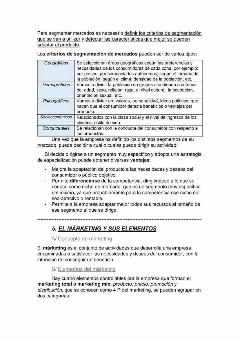 1. LA DEPARTAMENTO COMERCIAL
La función comercial incluye las actividades para hacer llegar al consumidor
los bienes y servicios producidos 