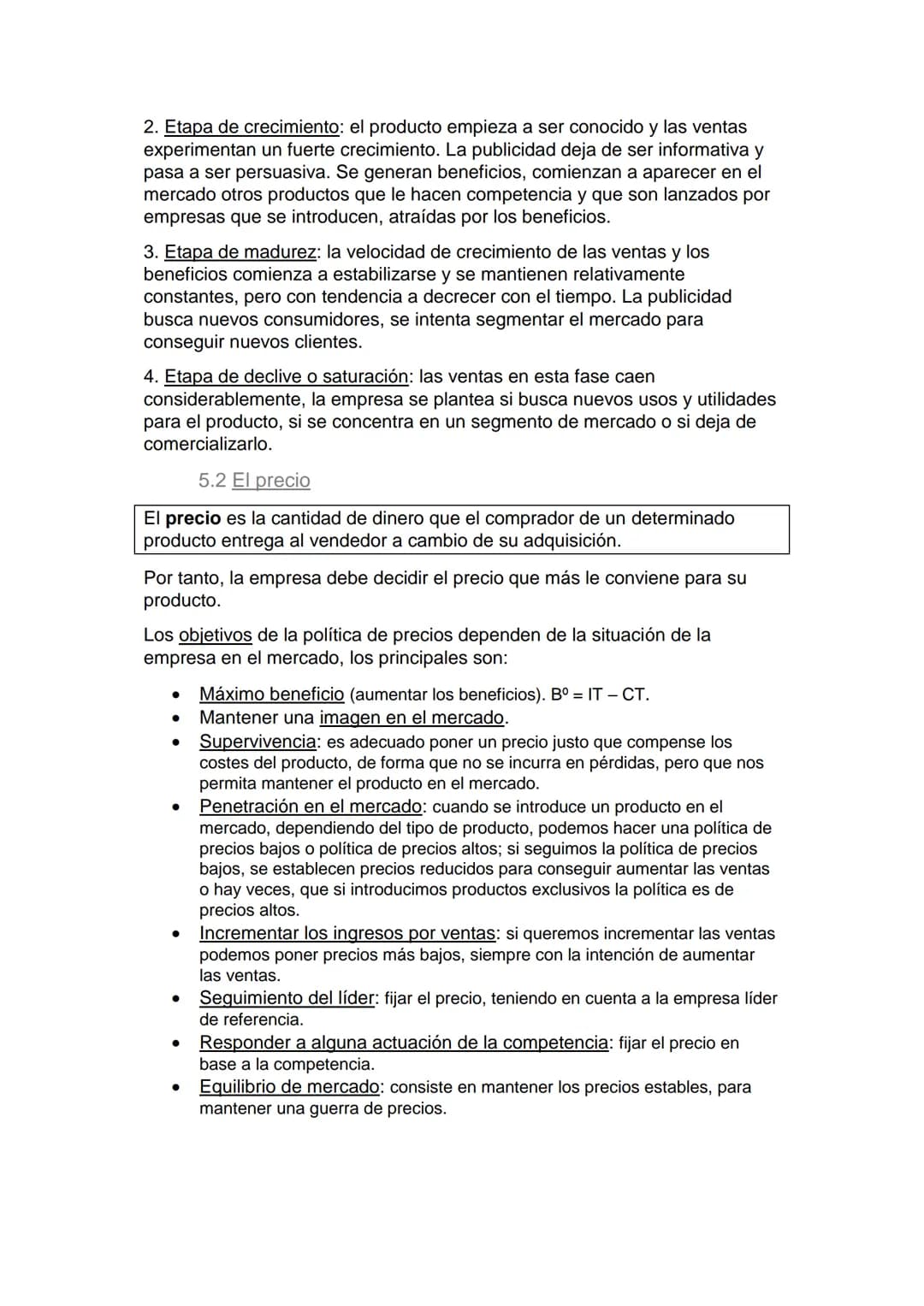 1. LA DEPARTAMENTO COMERCIAL
La función comercial incluye las actividades para hacer llegar al consumidor
los bienes y servicios producidos 