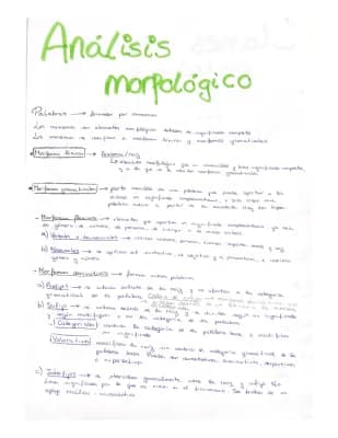 Know Teoría análisis morfológico thumbnail