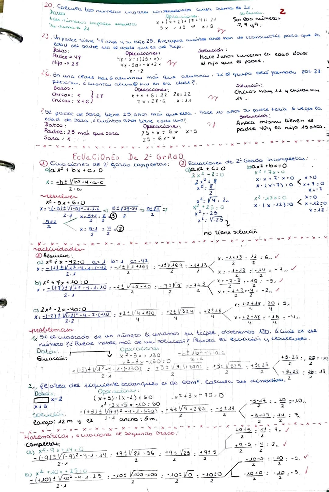 Algebra tema 5
Monomics:
Un monomio es una expresión algebraica en la que las únicas operaciones que afectan a
las letras son la multiplació