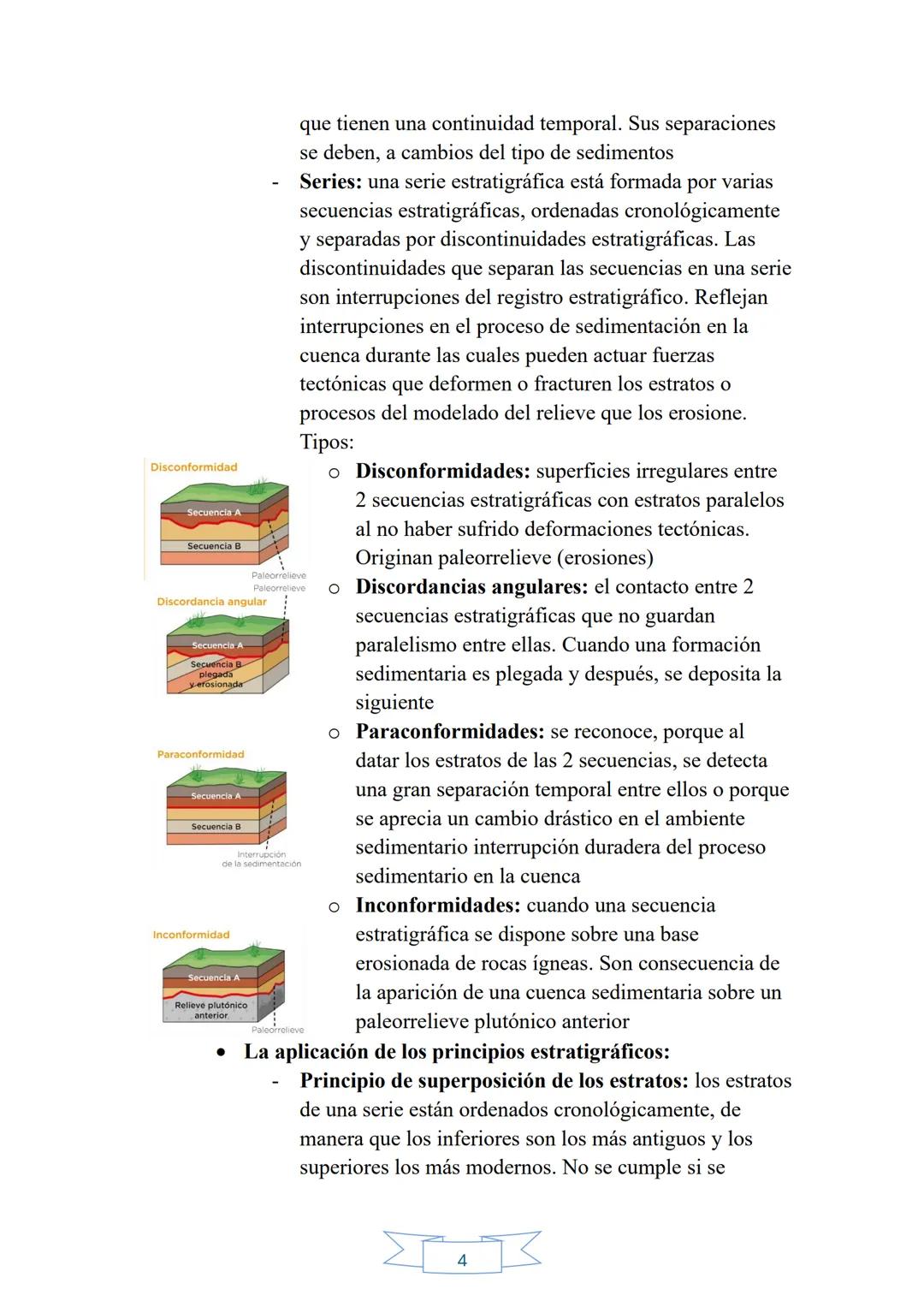 TEMA 11: LA HISTORIA GEOLÓGICA DE LA TIERRA
1. El pasado geológico:
•
.
.
Gran diferencia entre la escala temporal humana y la
geológica, du