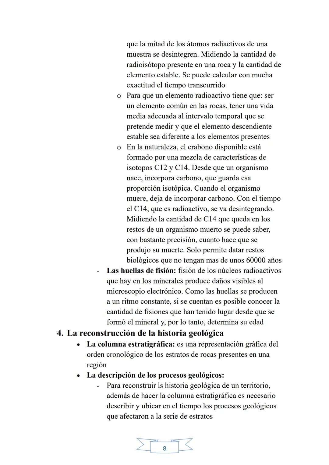 TEMA 11: LA HISTORIA GEOLÓGICA DE LA TIERRA
1. El pasado geológico:
•
.
.
Gran diferencia entre la escala temporal humana y la
geológica, du