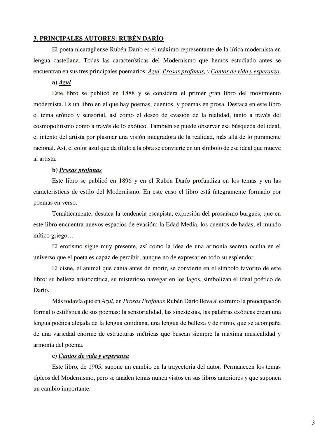 TEMA 1: EL MODERNISMO
1. INTRODUCCIÓN
El Modernismo es un movimiento literario que se desarrolló en Hispanoamérica y en
España durante el fi