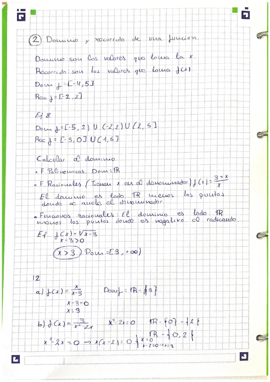 TEMA 9: Funciones.

① Cocepto de función.
Una Juución es vua relación entre dos magnitudes.
xe y de tal forma que a cada valor de x
Ce corre