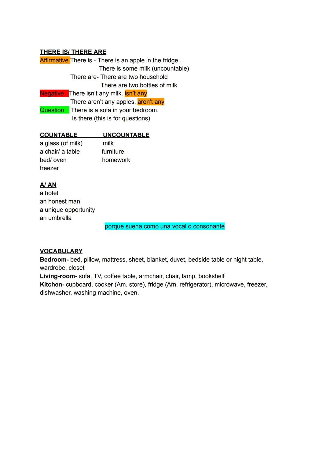 Unit 1: Exploring English at Home