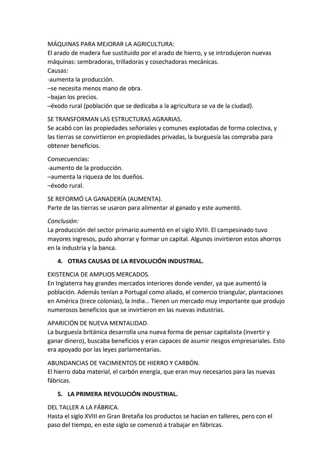 TEMA 3 REVOLUCIÓN INDUSTRIAL.
1. CONCEPTO DE REVOLUCIÓN INDUSTRIAL.
Conjunto de importantes cambios económicos y sociales que se produjeron 