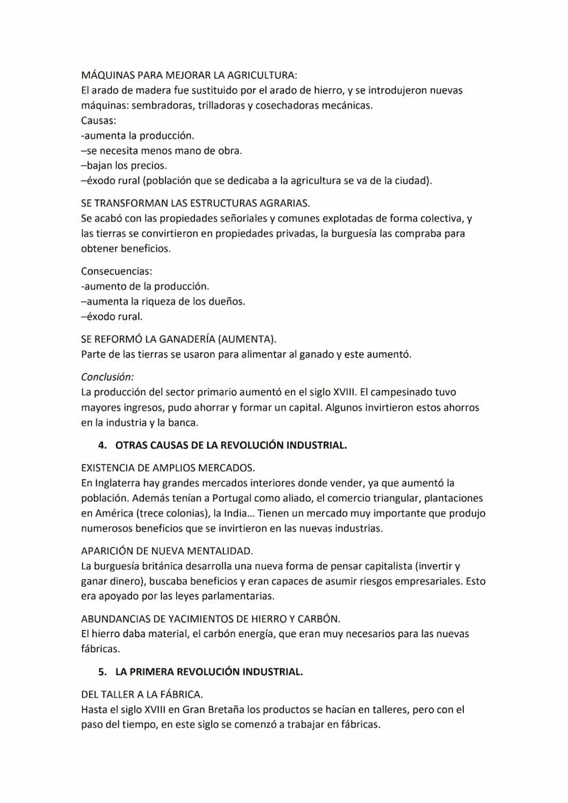 TEMA 3 REVOLUCIÓN INDUSTRIAL.
1. CONCEPTO DE REVOLUCIÓN INDUSTRIAL.
Conjunto de importantes cambios económicos y sociales que se produjeron 