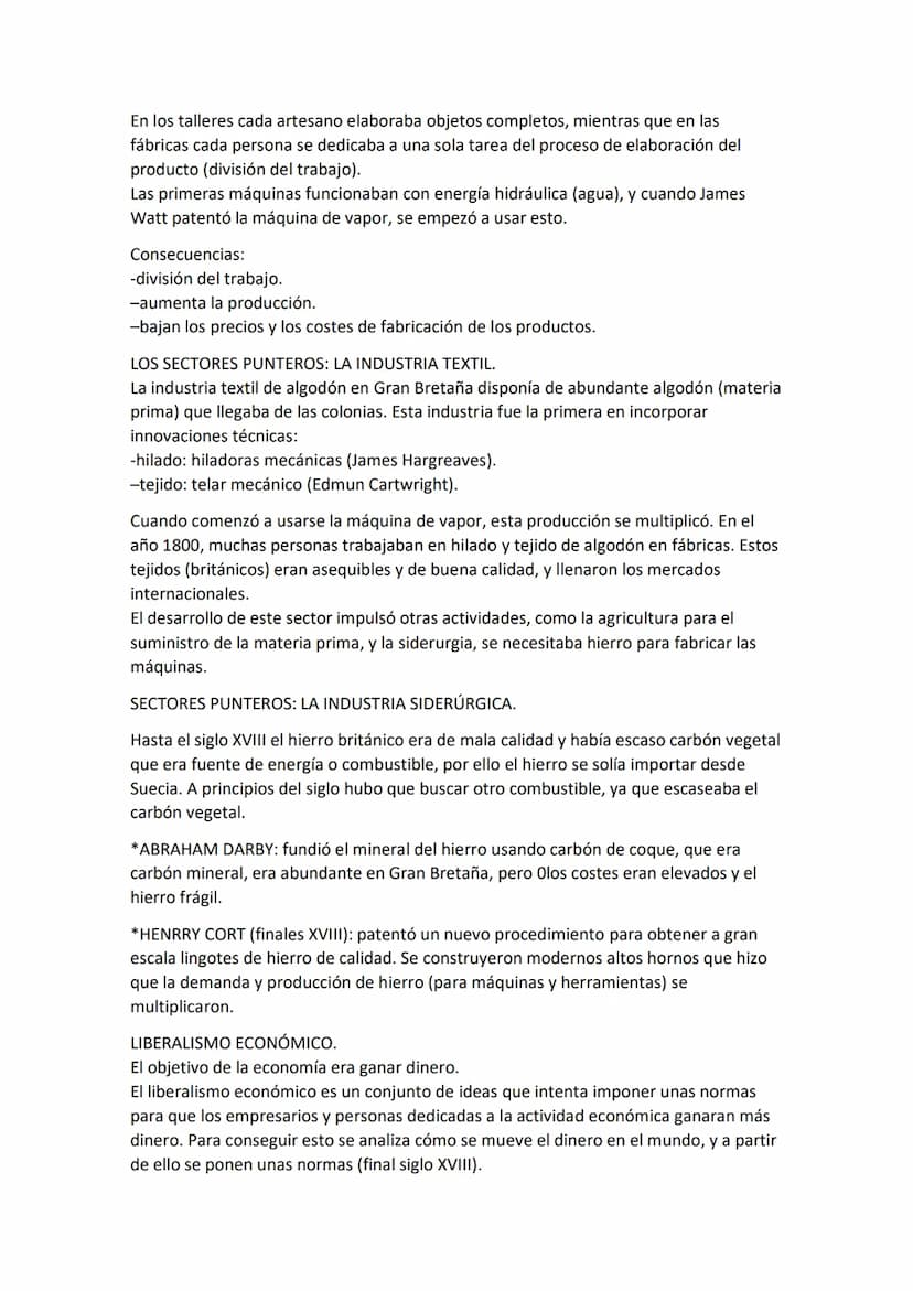 TEMA 3 REVOLUCIÓN INDUSTRIAL.
1. CONCEPTO DE REVOLUCIÓN INDUSTRIAL.
Conjunto de importantes cambios económicos y sociales que se produjeron 