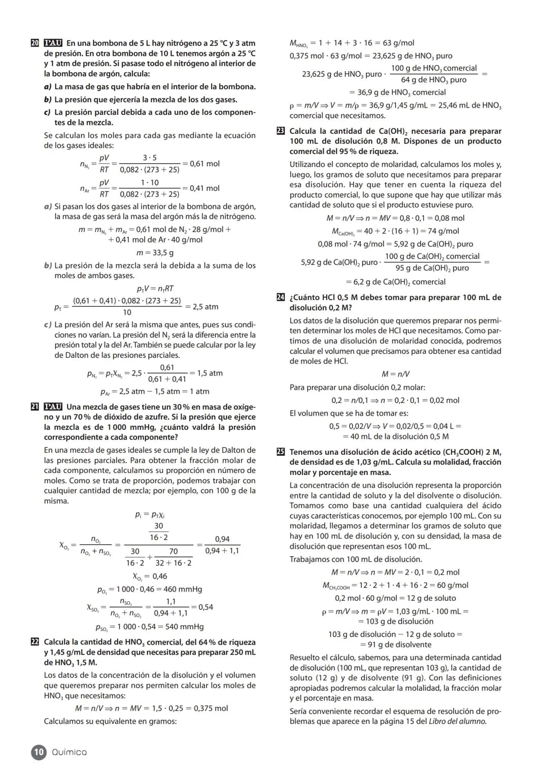 ESQUEMA DE LA UNIDAD
1. Conceptos de química
páginas 5/6
1.1. La medida de la masa
en química
páginas 5/6
Cálculos en química
3.1. Teoría ci
