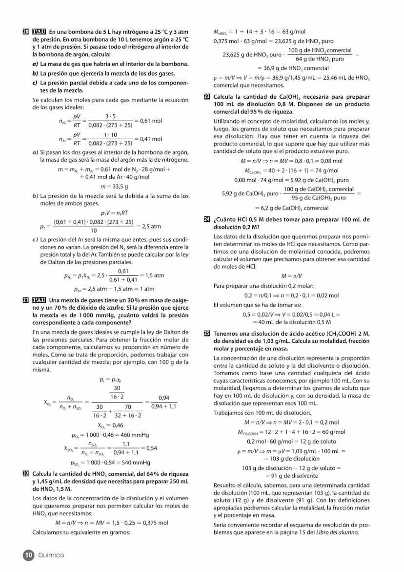 ESQUEMA DE LA UNIDAD
1. Conceptos de química
páginas 5/6
1.1. La medida de la masa
en química
páginas 5/6
Cálculos en química
3.1. Teoría ci